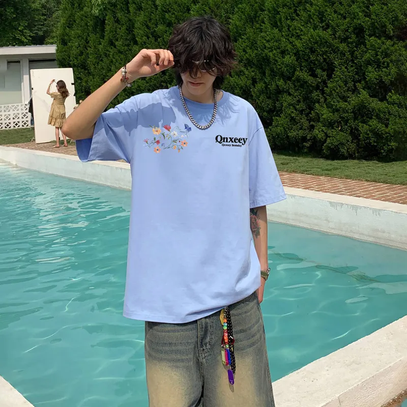 Qnxeey T Shirts Unisex-29