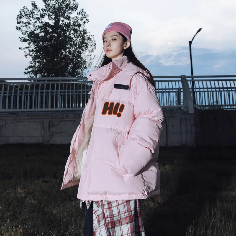 Qnxeey Down Jackets Unisex-12