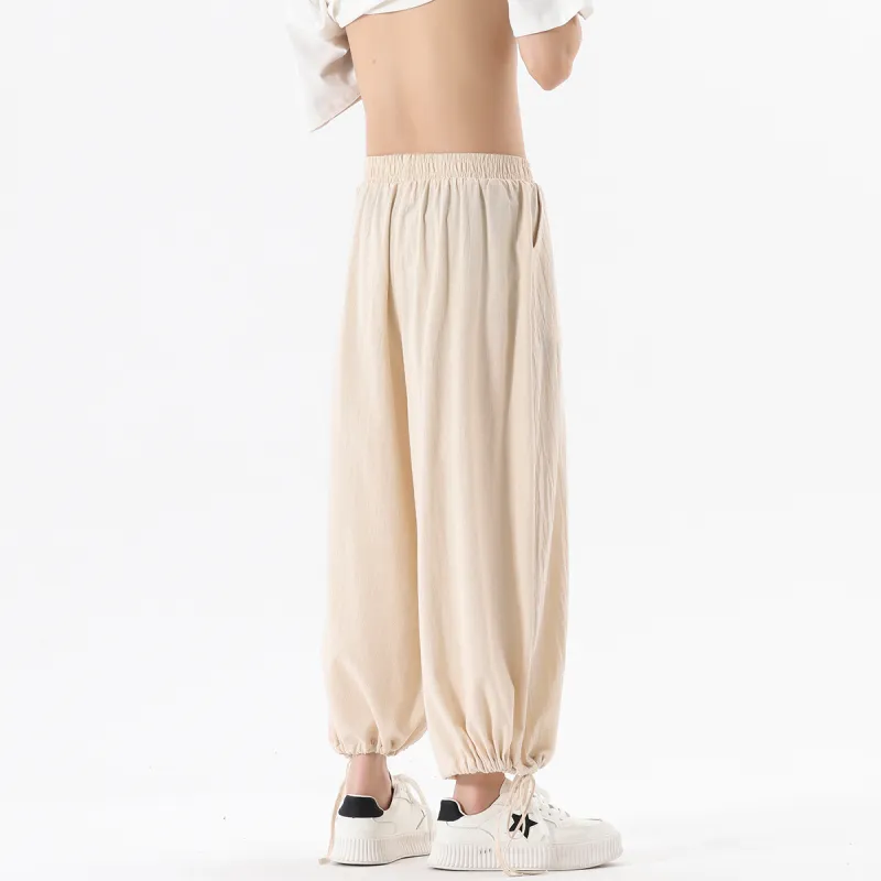 Qnxeey Casual Pants Unisex-7