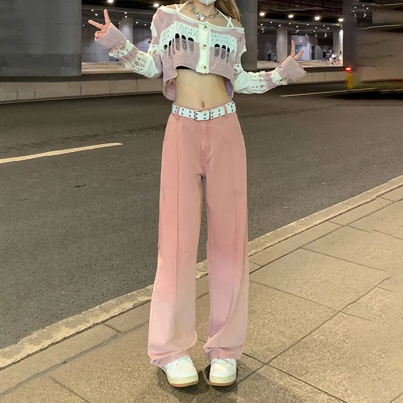 Qnxeey Jeans Unisex-19