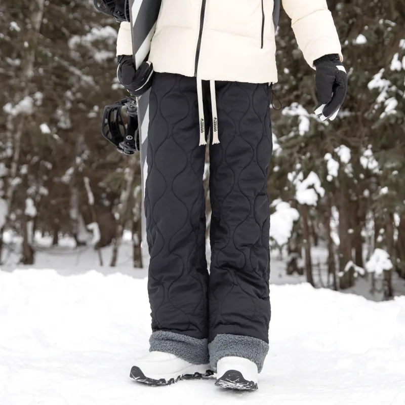 Qnxeey Down & Insulated Pants Unisex-4