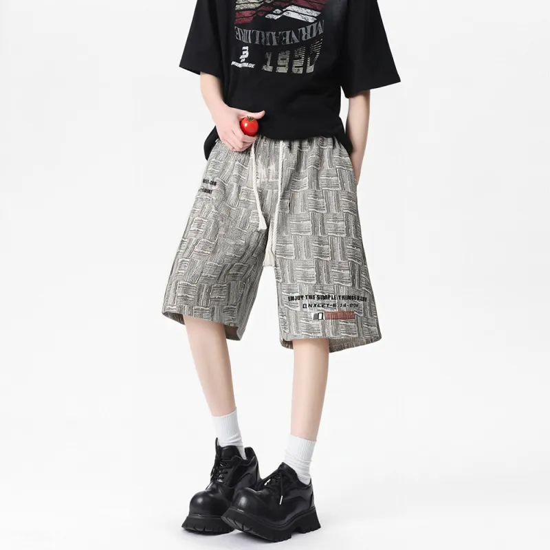 Qnxeey Casual Shorts Unisex-10