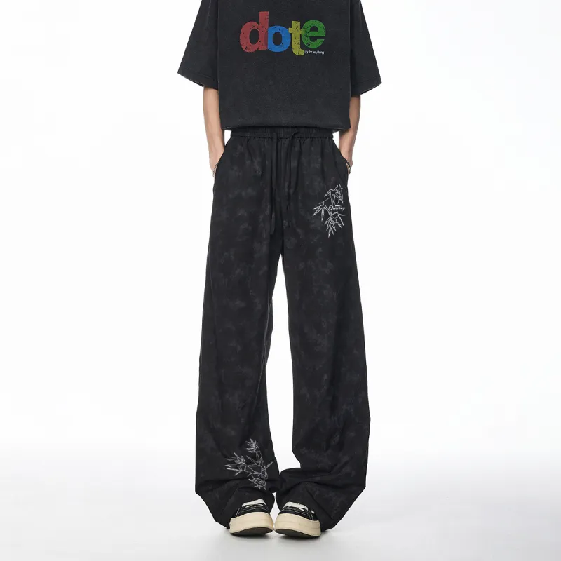 Qnxeey Casual Pants Unisex-2