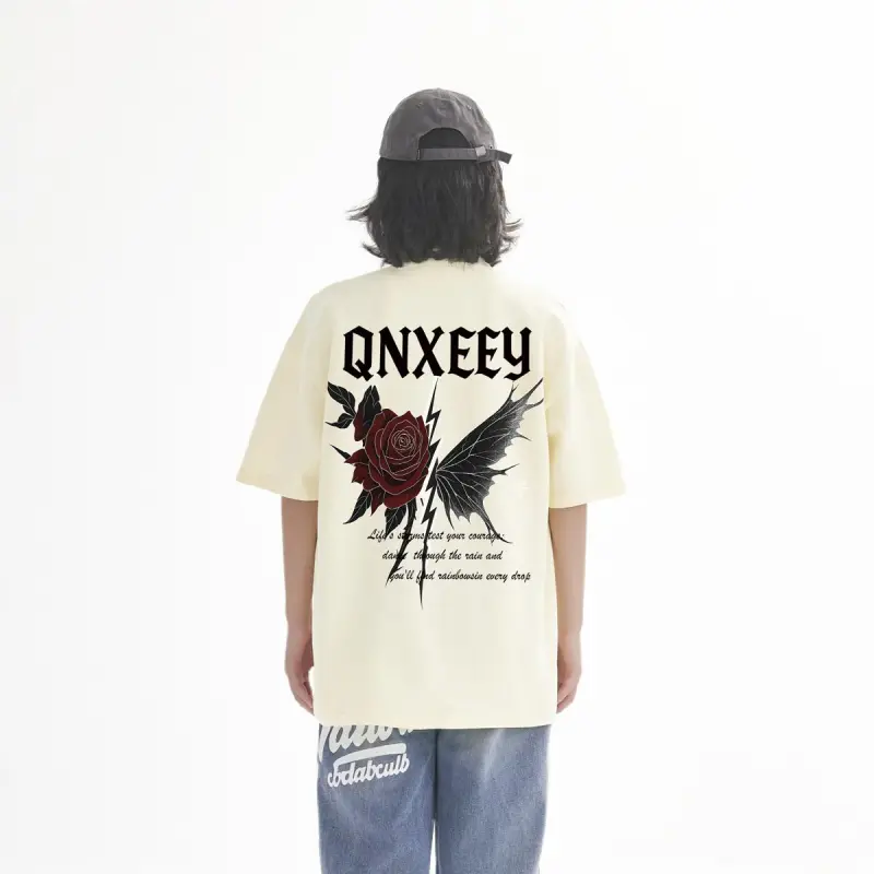 Qnxeey T Shirts Unisex-12