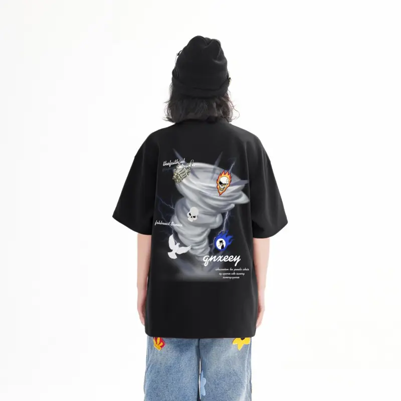 Qnxeey T Shirts Unisex-4