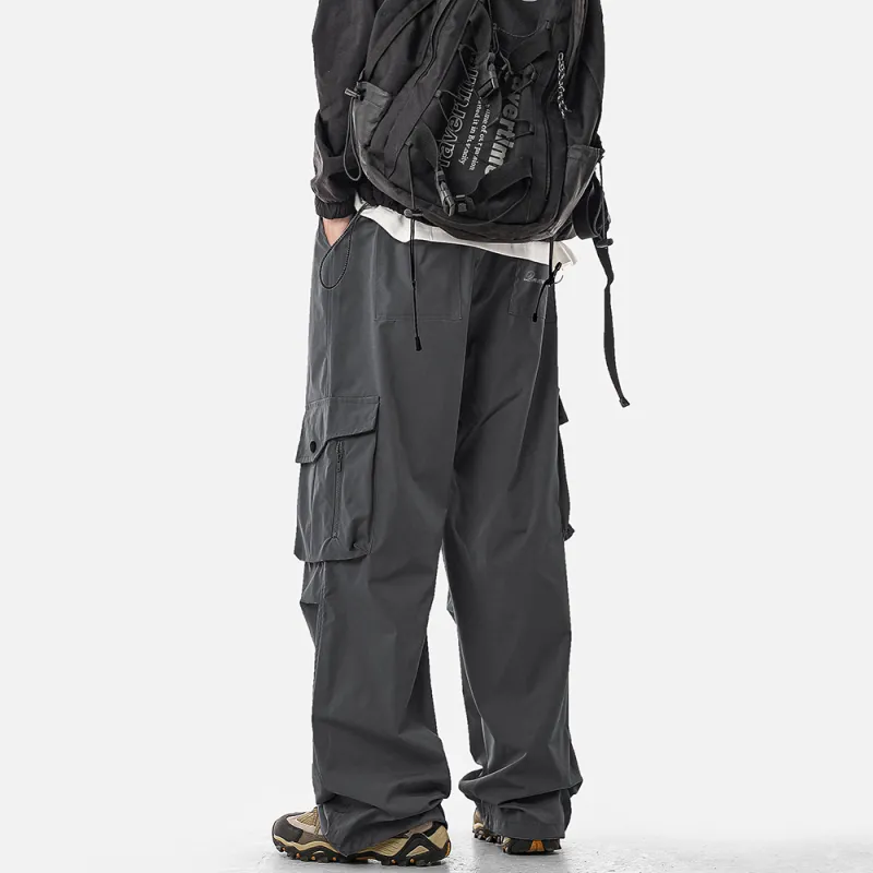 Qnxeey Cargo Pants Unisex-11