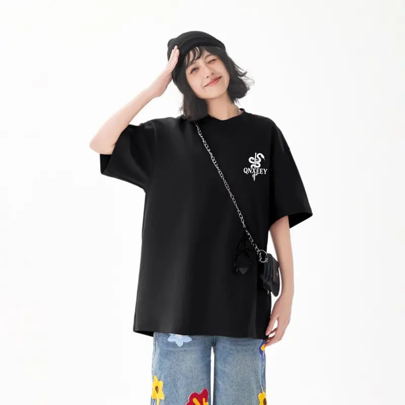 Qnxeey T Shirts Unisex-5