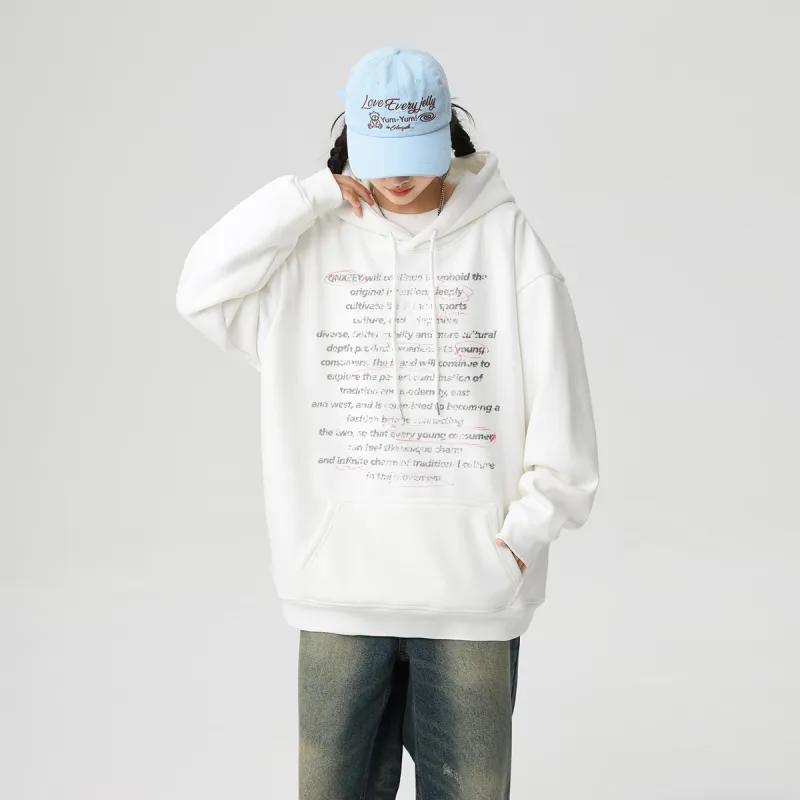 Qnxeey Sweatshirts Unisex-11