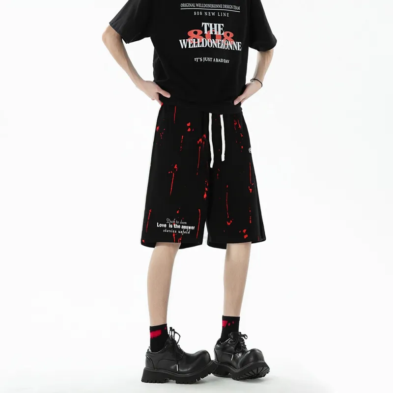 Qnxeey Casual Shorts Unisex-9