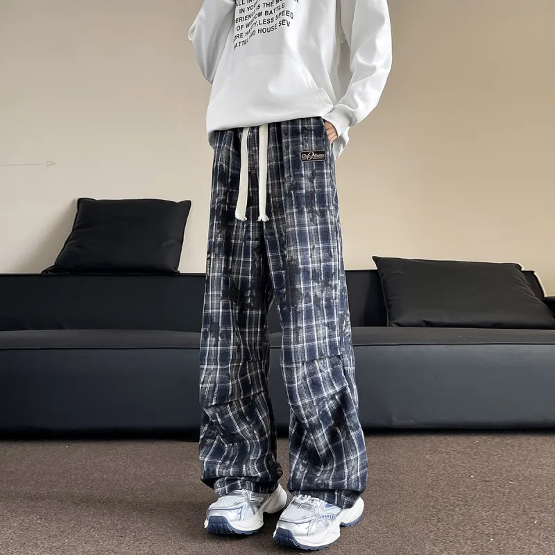 Qnxeey Casual Pants Unisex-12