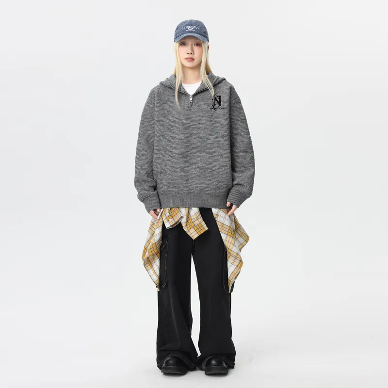 Qnxeey Sweaters Unisex-9
