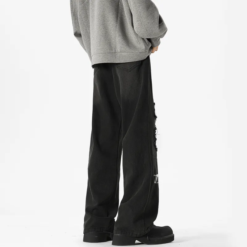 Qnxeey Jeans Unisex-6