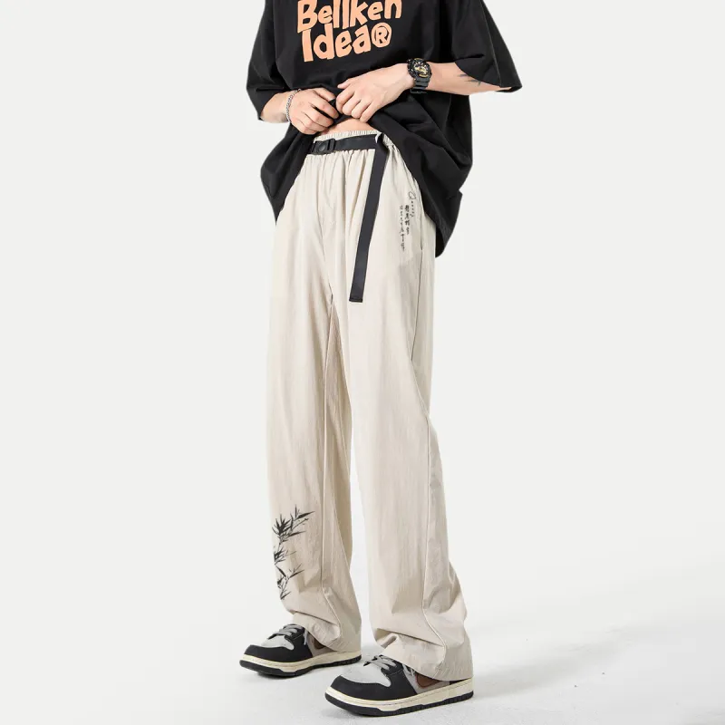 Qnxeey Suit Trousers Unisex-11