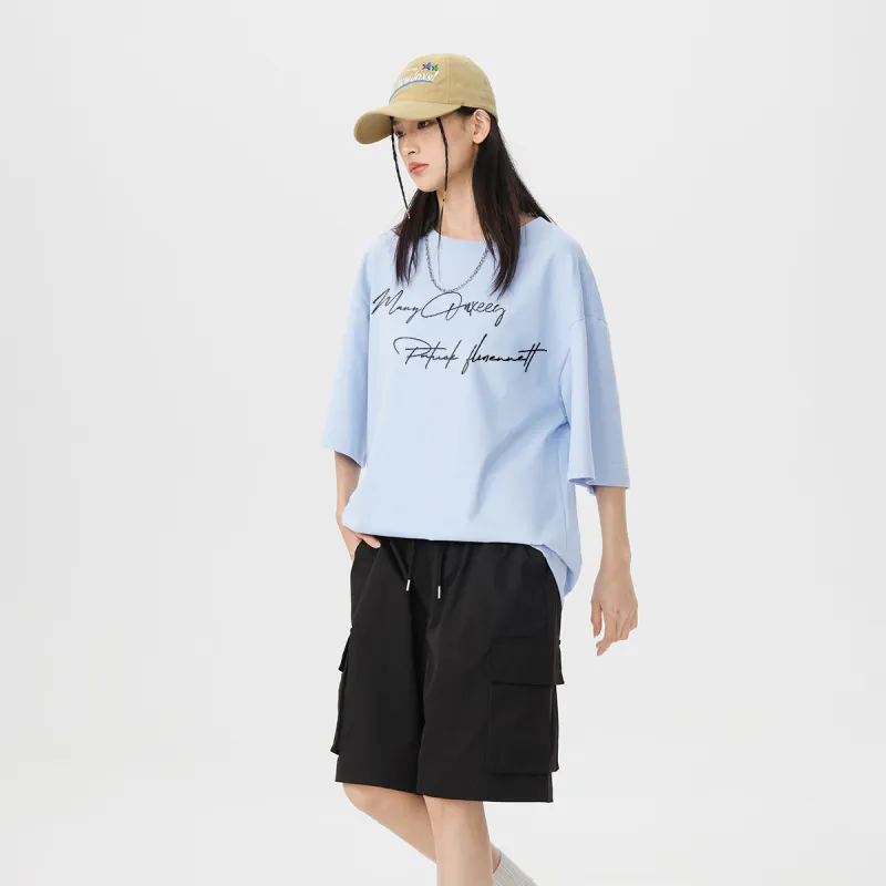 Qnxeey T Shirts Unisex-19