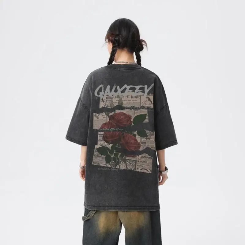 Qnxeey T Shirts Unisex-2