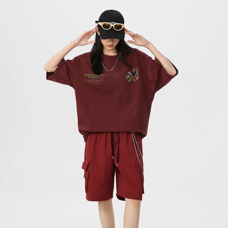 Qnxeey T Shirts Unisex-24