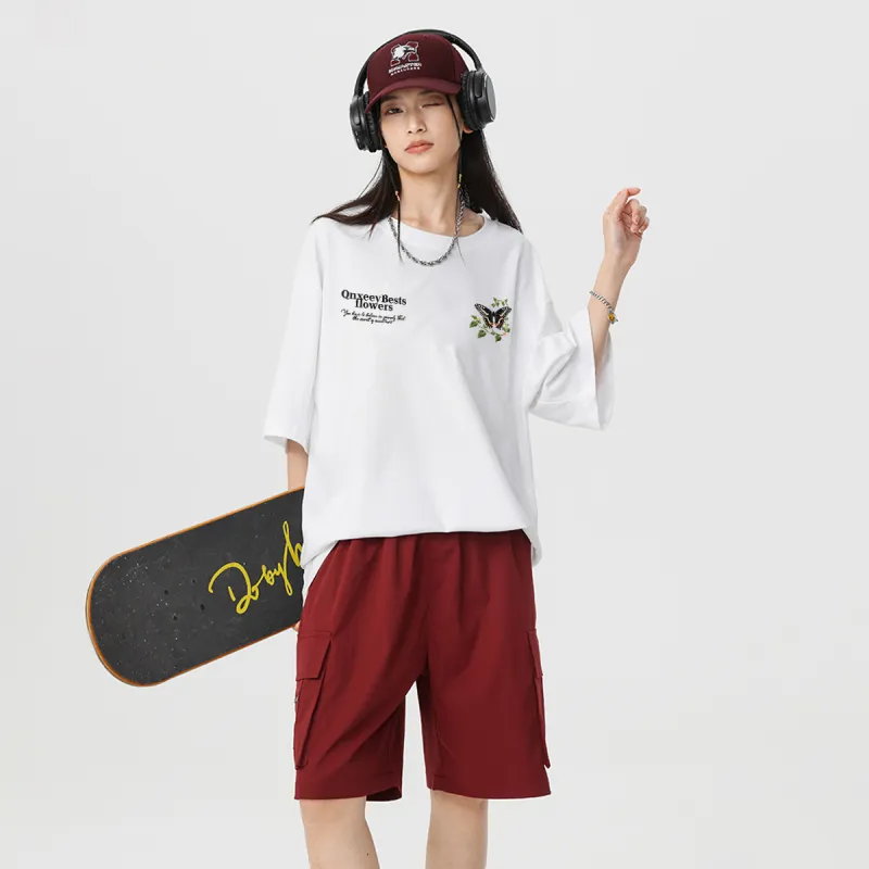Qnxeey T Shirts Unisex-11