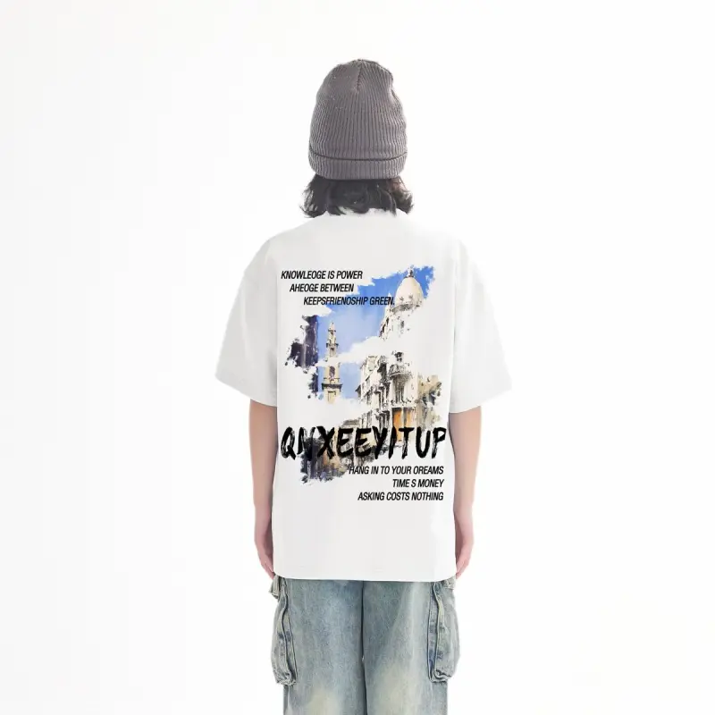 Qnxeey T Shirts Unisex-10