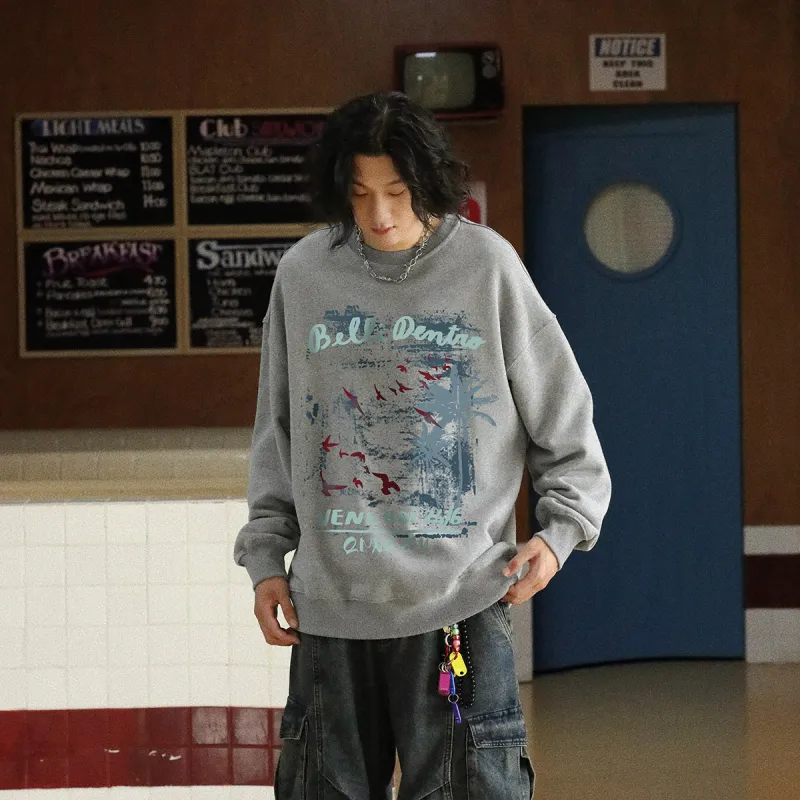 Qnxeey Sweatshirts Unisex-16