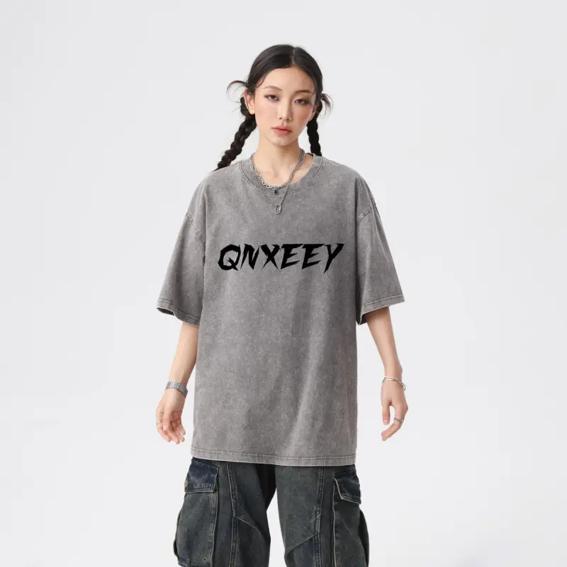 Qnxeey T Shirts Unisex-9