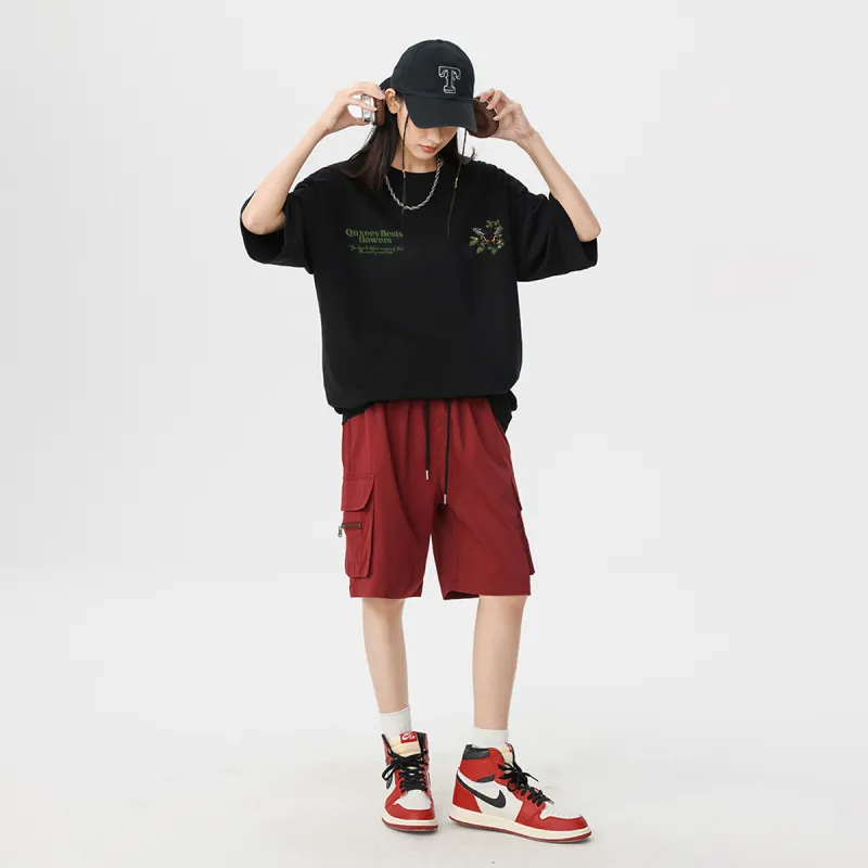 Qnxeey T Shirts Unisex-3