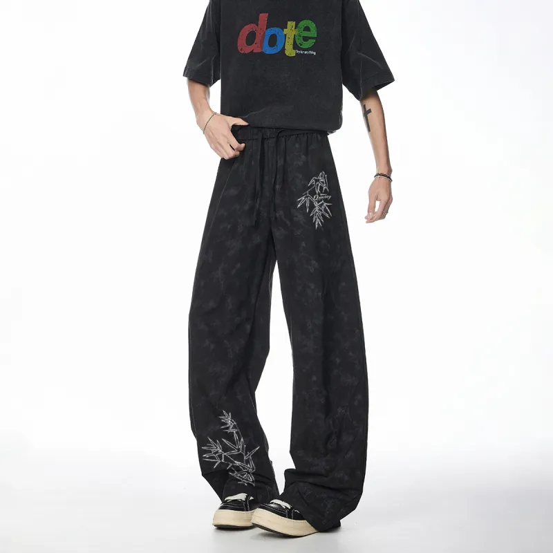 Qnxeey Casual Pants Unisex-3