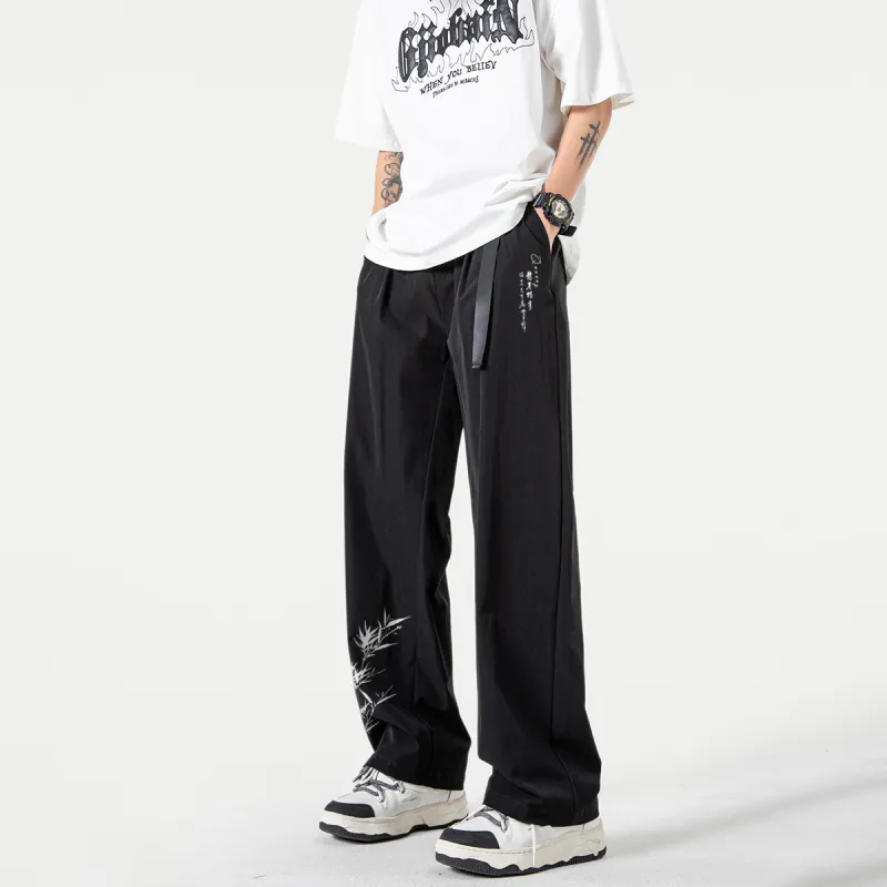 Qnxeey Suit Trousers Unisex-2