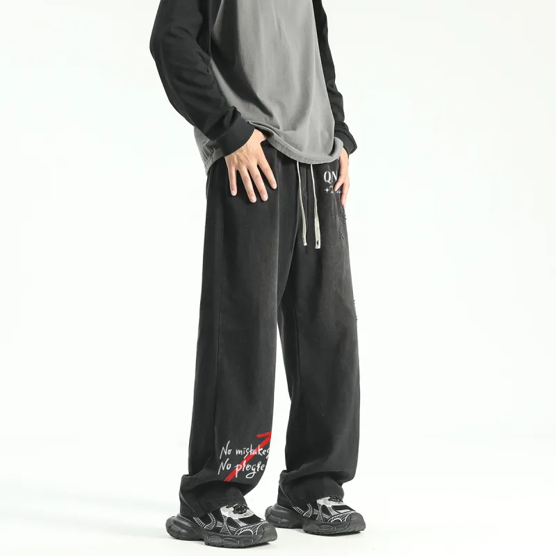 Qnxeey Jeans Unisex-6