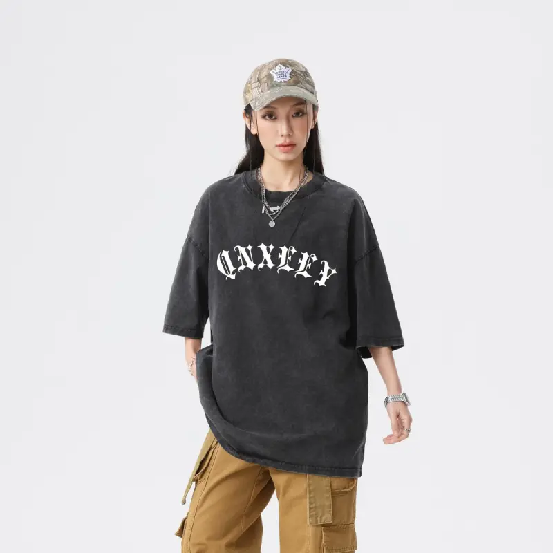 Qnxeey T Shirts Unisex-3