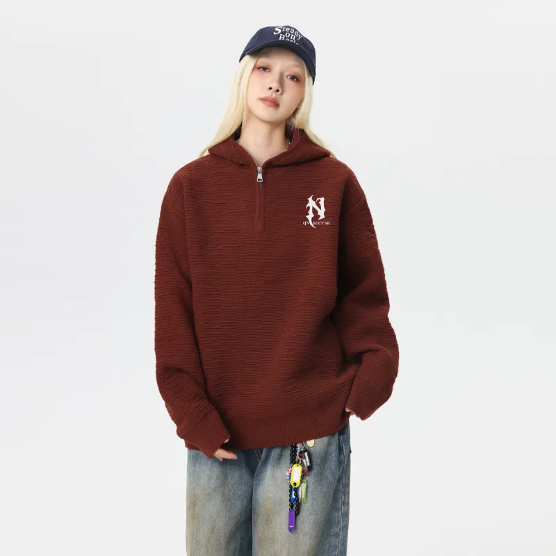 Qnxeey Sweaters Unisex-25