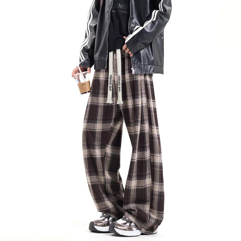 Qnxeey Casual Pants Unisex-33