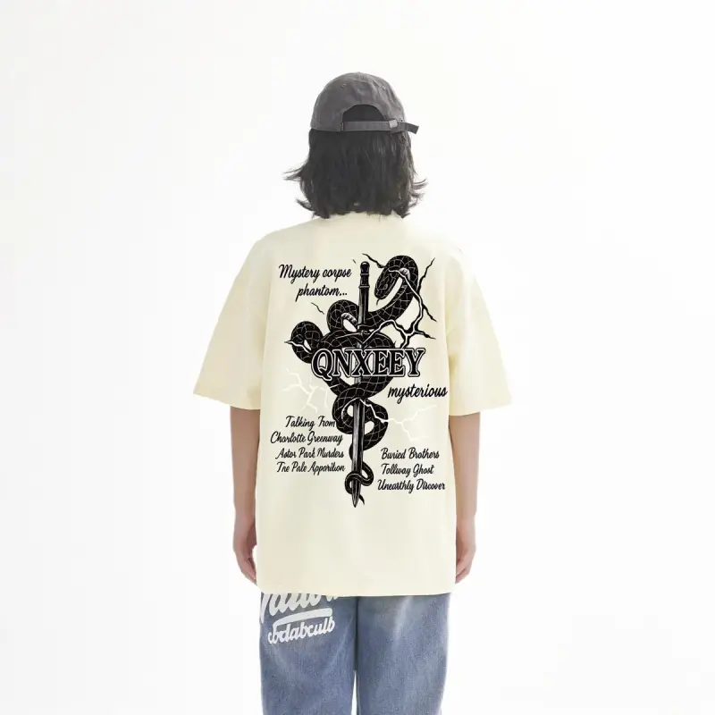 Qnxeey T Shirts Unisex-14