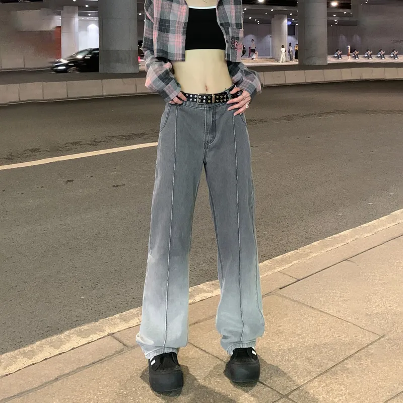 Qnxeey Jeans Unisex-6