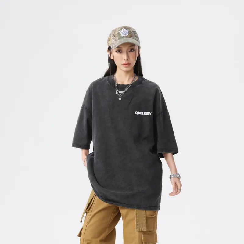 Qnxeey T Shirts Unisex-3