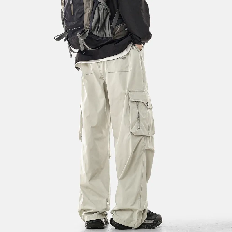 Qnxeey Cargo Pants Unisex-8