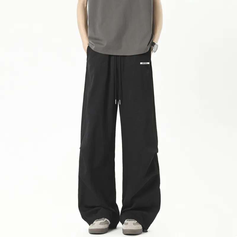 Qnxeey Casual Pants Unisex-3