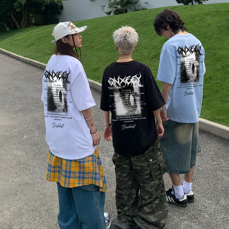 Qnxeey T Shirts Unisex-29