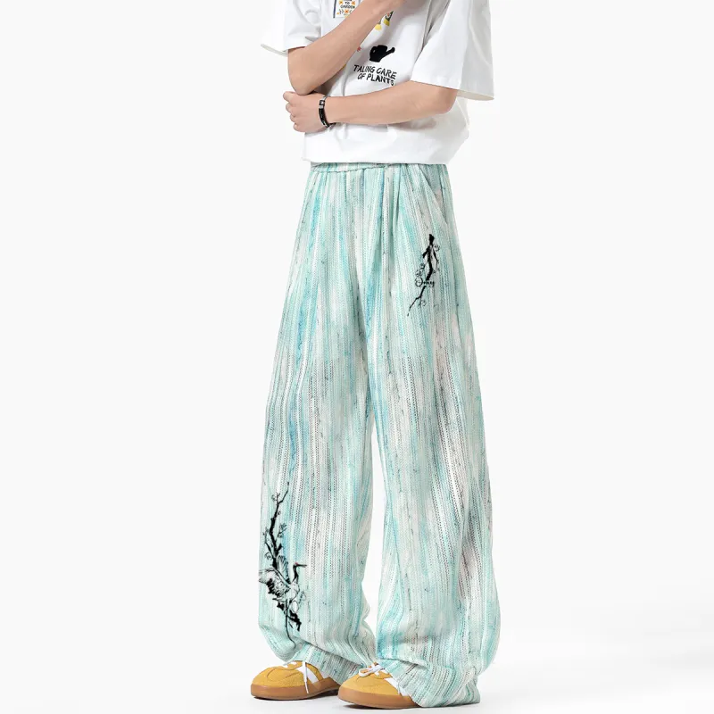 Qnxeey Casual Pants Unisex-11
