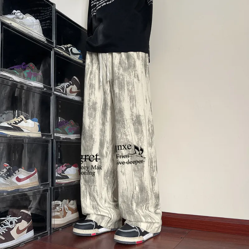 Qnxeey Casual Pants Unisex-6