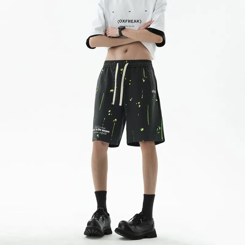 Qnxeey Casual Shorts Unisex-15