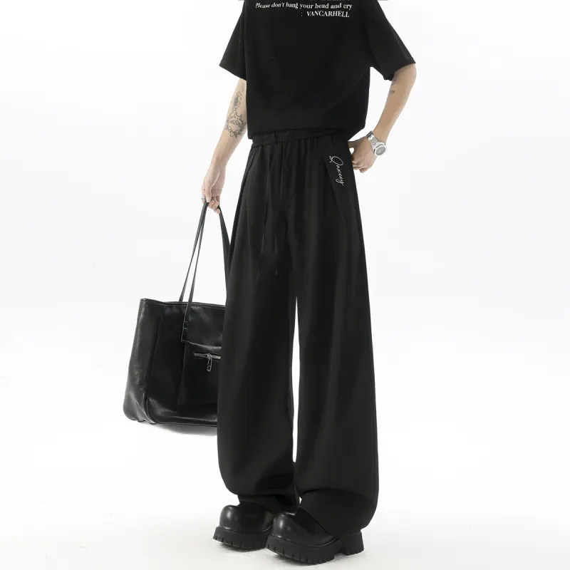 Qnxeey Casual Pants Unisex-4