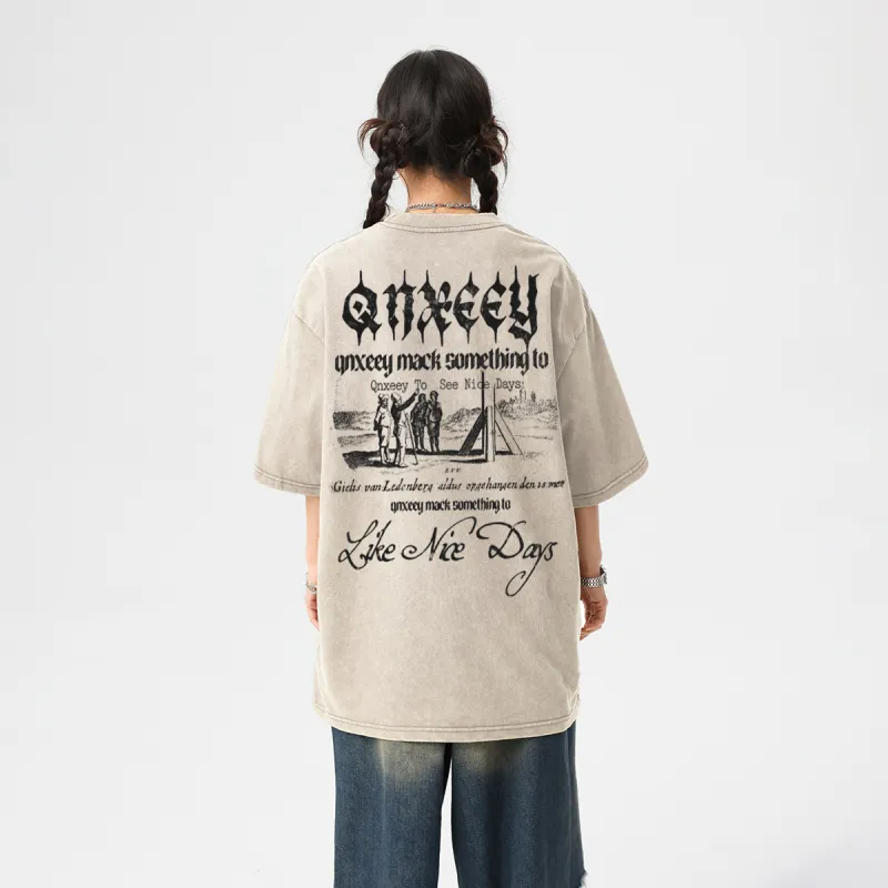 Qnxeey T Shirts Unisex-11