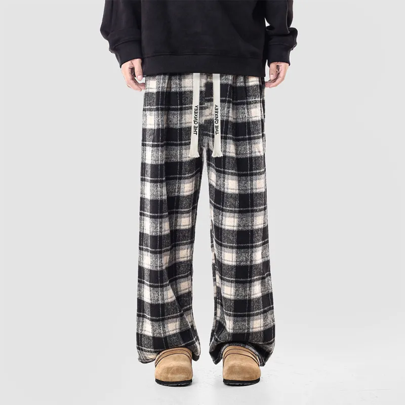 Qnxeey Casual Pants Unisex-1