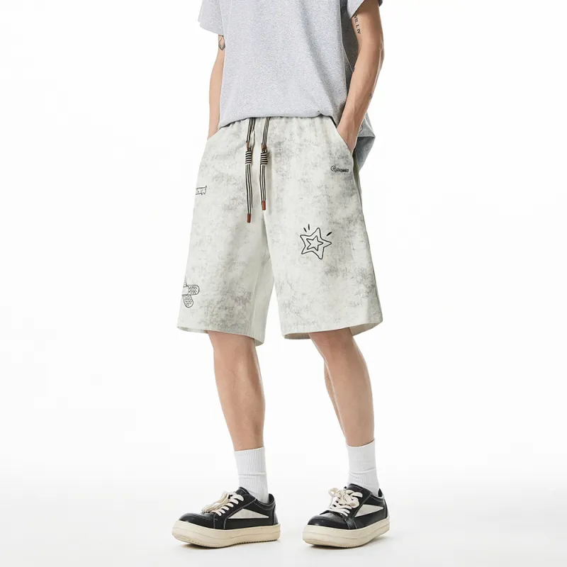 Qnxeey Casual Shorts Unisex-10