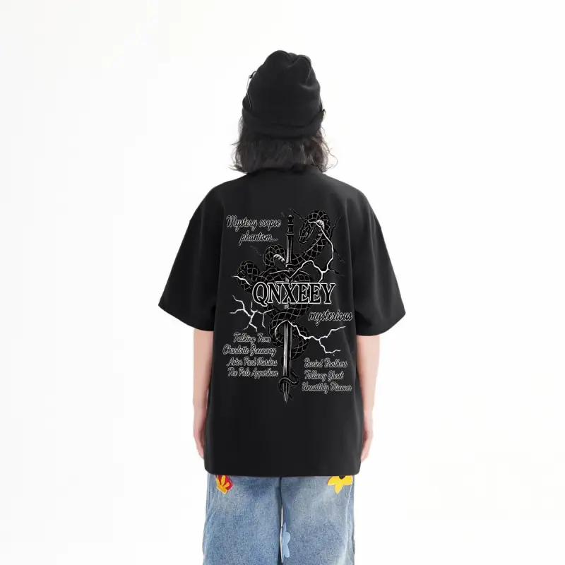 Qnxeey T Shirts Unisex-2