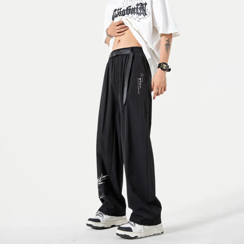 Qnxeey Suit Trousers Unisex-4