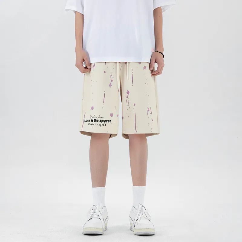 Qnxeey Casual Shorts Unisex-3