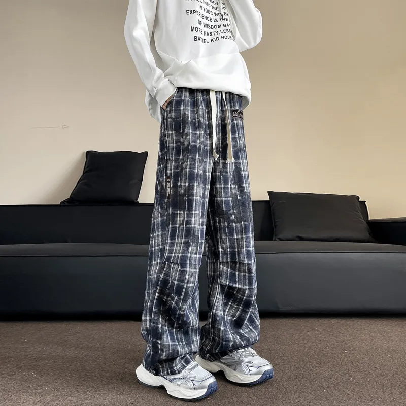 Qnxeey Casual Pants Unisex-10