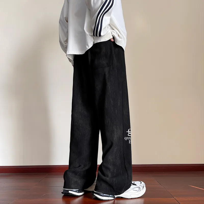 Qnxeey Casual Pants Unisex-13