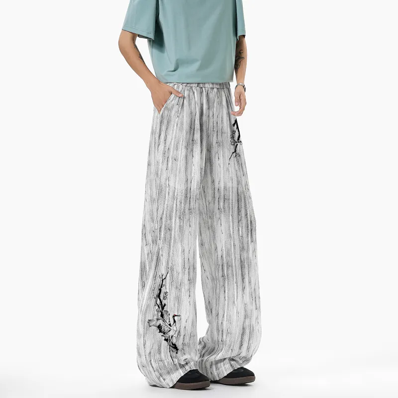 Qnxeey Casual Pants Unisex-3